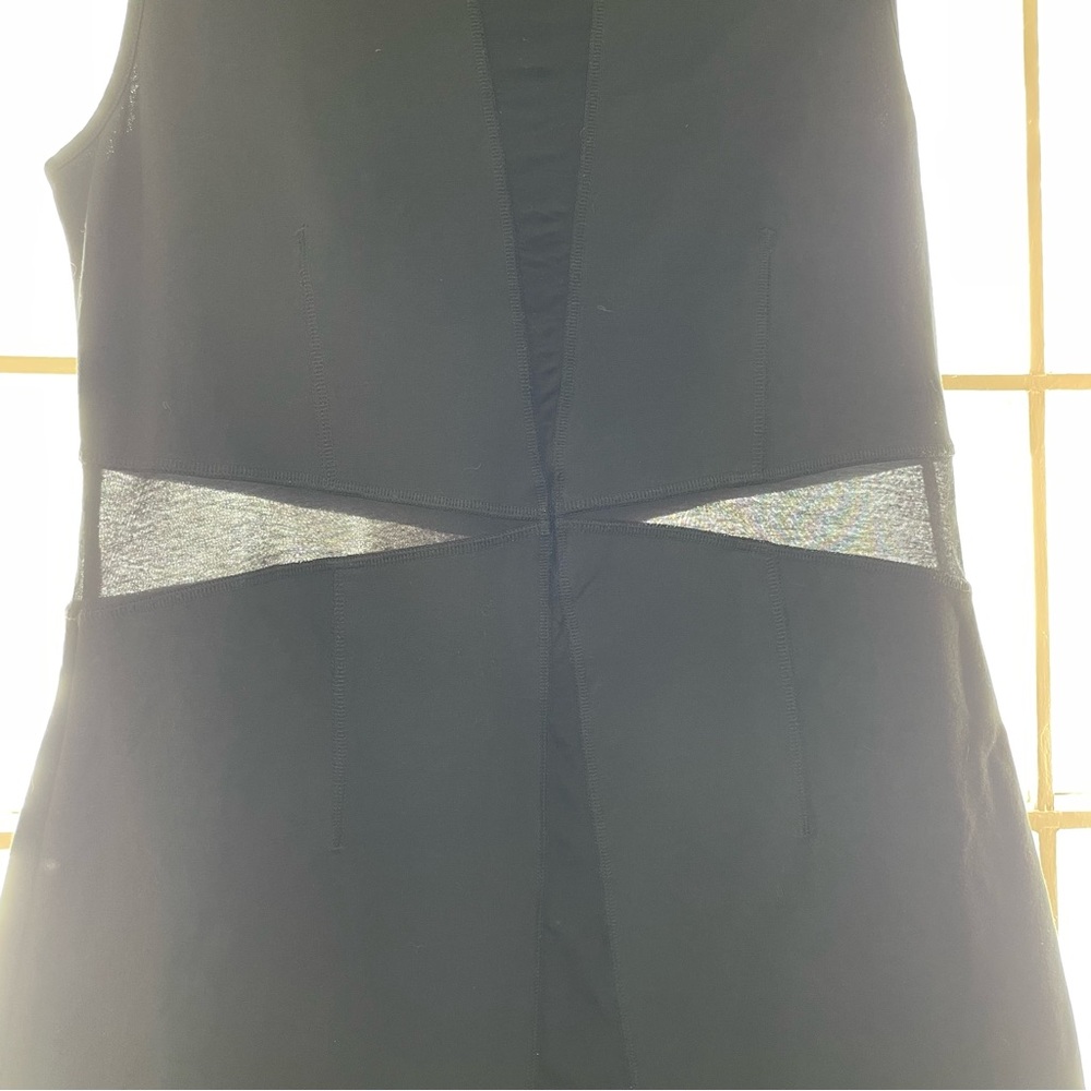 Bitte Kai Rand Sheer Panel Cutout Black Shift Dress Copenhagen - Picture 3 of 12